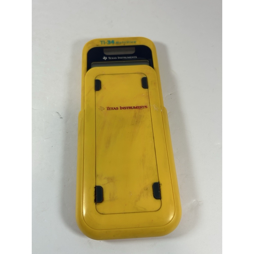 Texas Instruments TI-34 MultiView Scientific Calculator w/ Slide Case - Picture 5 of 6
